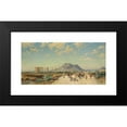thumbnail image 2 of Hermann David Salomon Corrodi 14x9 Black Modern Framed Museum Art Print Titled - The Acropolis, Athens, 2 of 5
