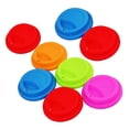 thumbnail image 4 of 8 tapas de silicona antipolvo para tazas de café, reutilizables, para botellas de agua (colores variados), 4 of 8