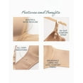 thumbnail image 4 of Playtex 18 Hour Silky Soft Smoothing Cool & Breathable Wireless Bra, 2-Pack Private Jet/Nude 40C Women's, 4 of 6