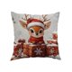 thumbnail image 2 of Fundas de almohada navideñas de 45 x 45 cm | Fundas de almohada decorativas festivas con cremallera oculta para sofá y dormitorio, 2 of 6
