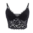 thumbnail image 2 of New Black Sexy Lace Bra Corset Slimming Backless Camisole for Women Short Crop Tank Top Aesthetic Lingerie Female, 2 of 3