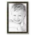 thumbnail image 2 of ArtToFrames 14" x 22" Black Panel With Silver Lip Picture Frame, 14x22 inch Multi Wood Poster Frame (WOM-5093), 2 of 7