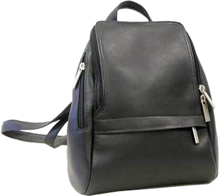 Le Donne Leather U-Zip Mini Backpack LD-030