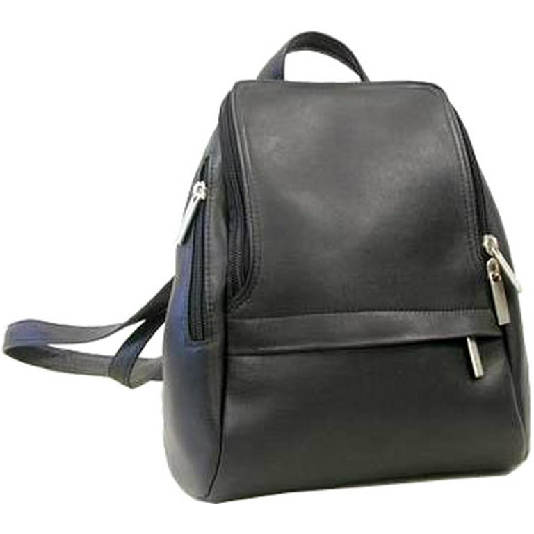 dony leather backpack Denny&Dora Genuine Luxury Vintage Laptop Bag Multi Pockets Bookbag Mens Casual Travel Daypack Large Capacity (Brown) 100% genuine leather Florentine Zip Pod Backpack 