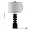 thumbnail image 4 of SAFAVIEH Frayen 26 in. Contemporary Industrial Table Lamp, Black, 4 of 6