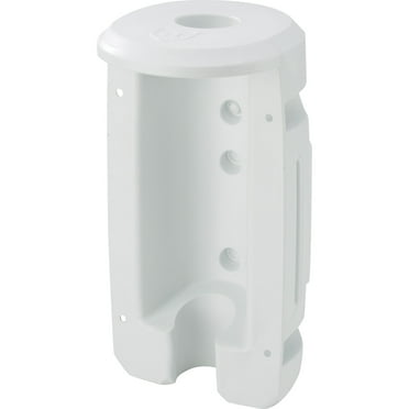 Attwood 93533-1 Softside Dock Fender ,Post Slide On, White - 7" x 15"