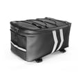 thumbnail image 1 of destyer Bicycle Rear Rack Bag Waterproof 9L Large Capacity PU Leather Trunk Luggage Carrier Mountain Bike Glasses Storage Pouch, 1 of 6