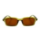 thumbnail image 1 of Baroc Malibu Ámbar Lentes de Sol Rectangulares Unisex UV400 Acetato Transparente, 1 of 5