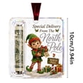thumbnail image 3 of Christmas Cash Gift Holder Ornament Clear Money Holder for Christmas Tree Funny Hanging Decor Cash Gift for Birthday Graduation Back to School, 3 of 6