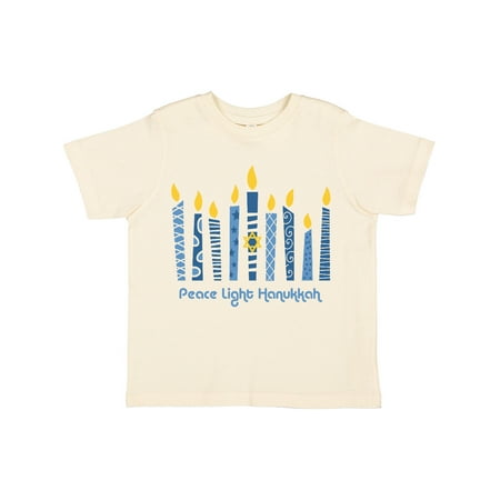 

Inktastic Peace Light Hanukkah Gift Toddler Boy or Toddler Girl T-Shirt