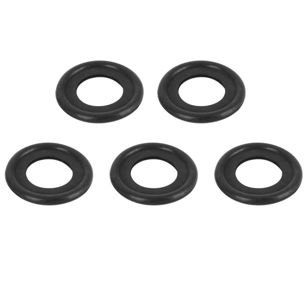 5pcs M12 Engine Oil Drain Plug Rubber Crush Washer Seal Ring Gasket