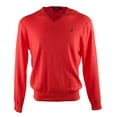 thumbnail image 3 of Men's Big And Tall V-Neck Sweater-SB-1XB, 3 of 4