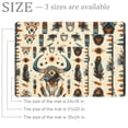 thumbnail image 2 of Western Vintage Tribal Pattern Background Entryway Rug, 2x3 Area Rug Indoor Door Mat Non-slip Washable Floor Carpet Rug for Bedroom Office Dining Room Bathroom, 2 of 7