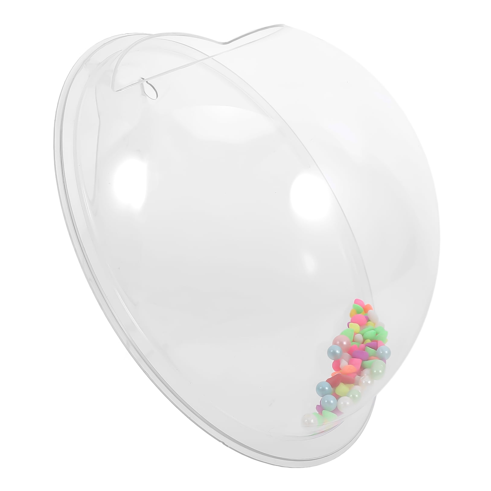 LULULION Wall Mounted Acrylic Fish Bowl Transparent Hanging Tank for Home Decor