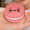 Pink, variant on Macaron Shaped Stress Relief Toys for Adults, Squeeze Sensory Fidget Toys for Anxiety Relief, Soft Rubber Desk Toys with Slow Rising, 3.14x3.14x2.36 Inch Blue Pink White Purple Yellow