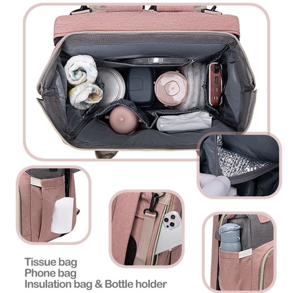 Upsimples diaper bag clearance pink