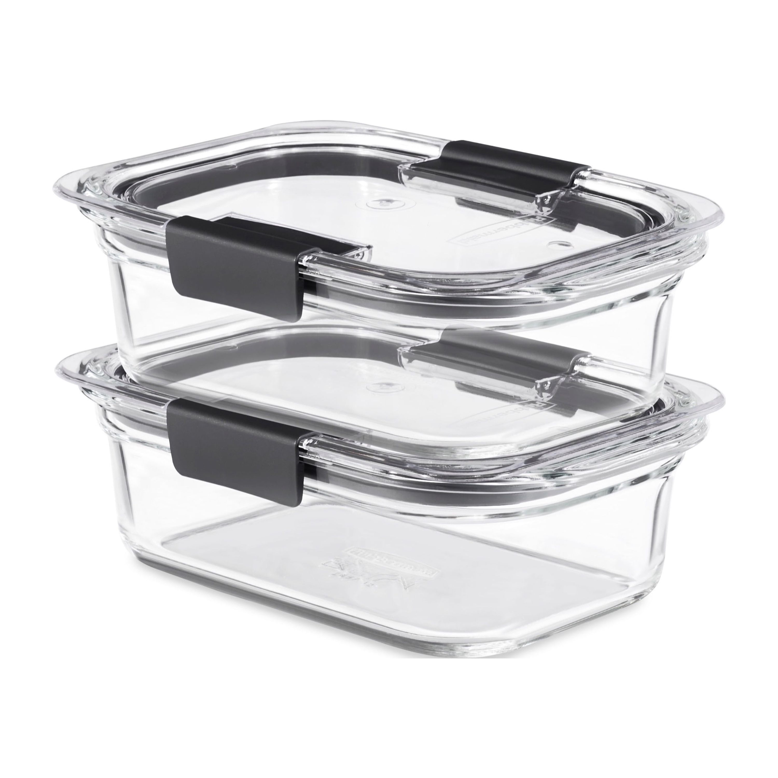 Rubbermaid Brilliance Glass Food Storage Containers, Set of 2 photo 2