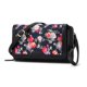 thumbnail image 1 of Peacocktion Cartera Para Mujer Monedero Tarjetero Con Rfid Gran Capacidad Bolso Bandolera Embrague 2 Correas Negro Rosa, 1 of 5