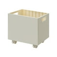 Tiitstoy rolling file organizer with wheels stackable storage file