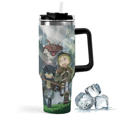 

Made in Abyss car cMade in Abyss has an iconic print is durable with insulation and features a leak-proof lid. Perfect for fans.