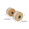 thumbnail image 3 of Eva Foam Water Aerobics Dumbbells for Aquatic Fitness Pool Exercise and Swim Training, 3 of 4