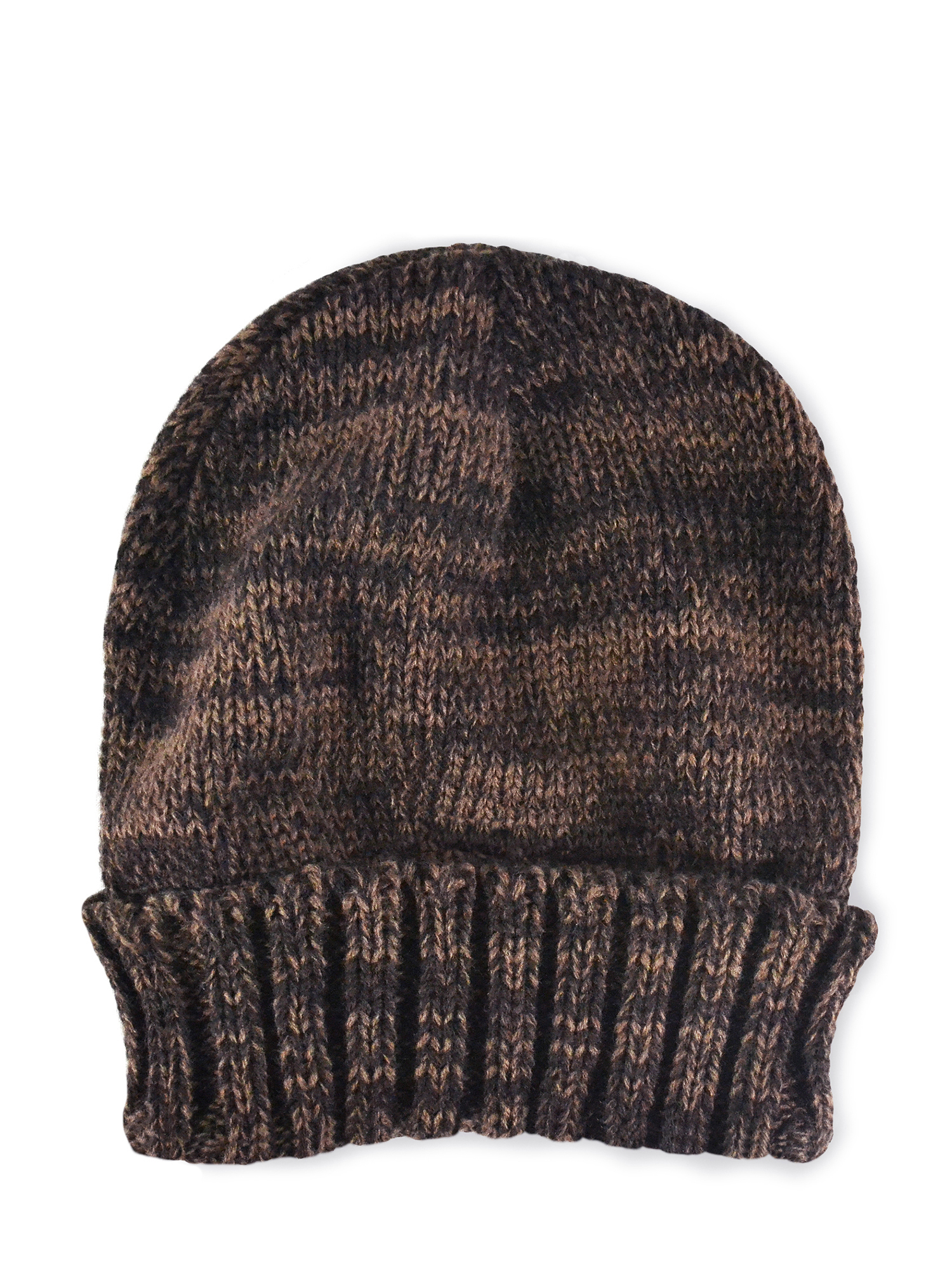 Muk Luks Men's 2 Color Marl Cuff Cap