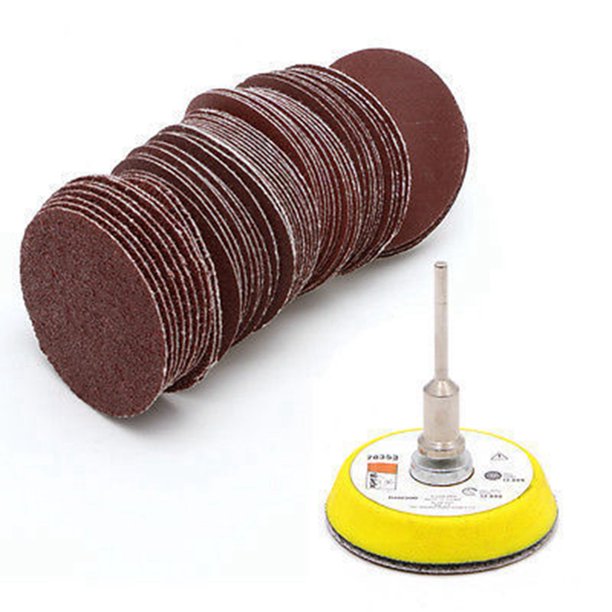 100PCS Rotary Tool2/3 inch Sander Disc Sanding Disk 803000 Grit Paper