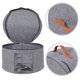 thumbnail image 3 of Case de cascos de sombrero redondo Organizador Caja de almacenamiento de sombrero grande para mujeres hombres, 3 of 6
