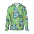 thumbnail image 1 of Fotbe Motorcycle Riding Dinosaur Chaqueta con Protección Solar UPF 50+ para Hombre y Mujer, Camisa con Capucha y Bolsillos-Medium, 1 of 7