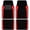 Red, variant on Rubbermaid Car Mats, Two-Tone Carpeted Floor Mats with Faux Leather and Built-In Heel Pad, Stylish Car Rug Floor Mats for Cars, Trucks and SUVs, Red