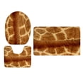 thumbnail image 4 of GUOOL D Scenery Non-Slip Bathroom Mat Toilet Floor Rug Set 3 3, 4 of 7