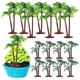 thumbnail image 1 of 16 Pcs Coconut Tree Cake Toppers Miniature Tree Artificial Mini Coconut Trees For Cupcake Topper Beach Cake Tropical Cake Decorations, 1 of 4