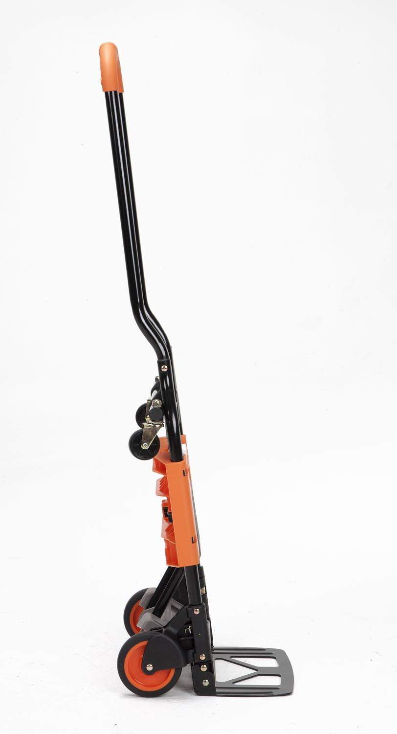 Cosco Shifter Multi-Position Folding Hand Truck and Cart, Orange