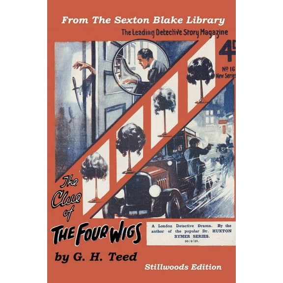 The Clue of the Four Wigs, (Paperback)