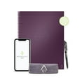 thumbnail image 3 of Rocketbook Core Digital Reusable Spiral Notebook, Plum, Letter Size Eco-Friendly (8.5"" x 11""), 32 Lined Pages, 3 of 8