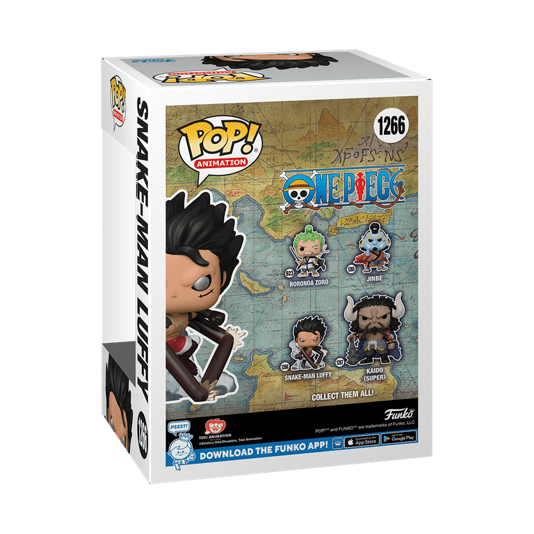 Amazon.com: POP One Piece - Snake-Man Luffy Funko Vinyl