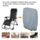 thumbnail image 4 of Funda para silla plegable de jardín, impermeable, resistente al viento, anti-uv, 4 of 5