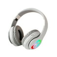 thumbnail image 2 of Auriculares inalámbricos Bluetooth 5.1 con subwoofer, micrófono integrado, cancelación de ruido estéreo, plegables, para deportes al aire libre, negocios y trabajo., 2 of 7