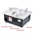 thumbnail image 4 of Mini Table Saw Adjustable Bench Saws for Crafts Wood DIY Acrylic PCB Cutting Machine Woodworking, 4 of 8