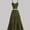 Green, variant on Women's Two Piece Set Black Sleeveless Crop Top High Waist Tiered Maxi Skirt Bohemian Summer Beach Outfit