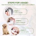 thumbnail image 3 of 2、Proporciona un cuidado bucal fácil, deja que tu mascota respire fresco, dientes y encías saludables, los aparatos dentales para perros son suaves pero eliminan eficazmente el mal aliento del pe, 3 of 6