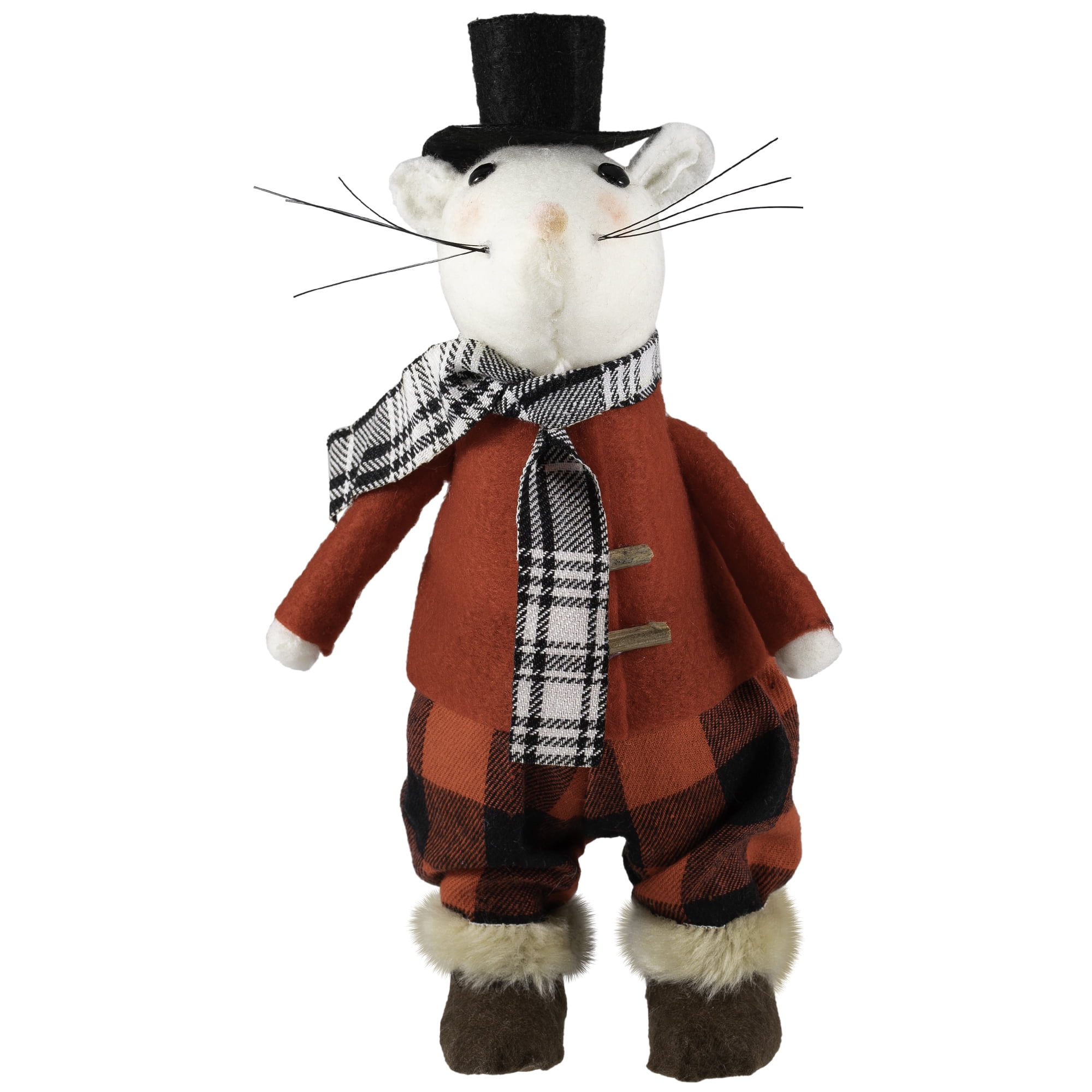 Northlight Winter Mouse Christmas Tabletop Figure - 11"