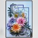 thumbnail image 3 of DIY 30x40cm 5D Taladro Forma Especial Parcial Quilling Flores, 3 of 9