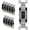 Black, variant on ENERLITES Toggle Light Switch, Single Pole, 15A 120-277V, Grounding Screw, Residential Grade, UL Listed, 88115-W-10PCS, White (10 Pack), 10 Count