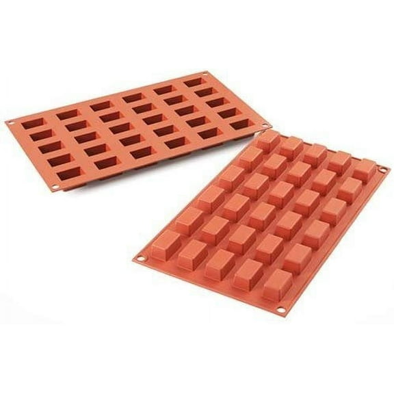Silikomart Professional Silicone Baking Mold, Mini Cake 30 Cavities 1 Each