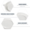 thumbnail image 3 of Miangastore Multi-function Ginger Grater White Ceramic 1Set 5.3x4.5in, 3 of 9