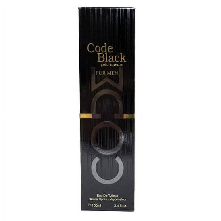 Code Black Intense Perfume Black Code Intense Gold Cologne For Men
