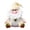 Gold, variant on Christmas Santa Snowman Plush Ornament, Holiday Tree Hanging Decoration, Festive Home Display Accent, Seasonal Gift Collectible