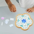 thumbnail image 1 of Portavasos de mosaico perfecl de bricolaje azulejos de vidrio para adultos Estilo C, 1 of 8