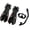 Black-S M, variant on Swim Facials Glasses Diving Face Cover 180 Degree Panoramic Snorkels Goggles for Scubas Diving Snorkeling Freediving Swimming